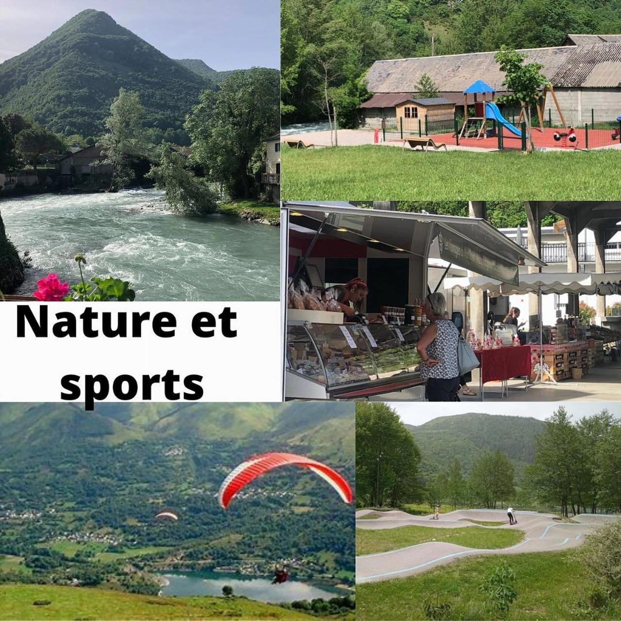 Jolie Maison De Ville En Bord De Neste 8/9 Pers Sarrancolin Esterno foto
